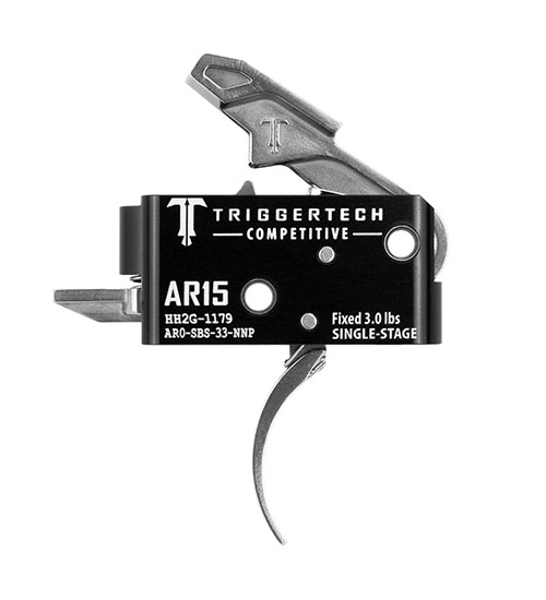 Erlebe den TriggerTech AR15 Single-Stage Abzug mit Zero Creep Technology™ und anpassbarem Gewicht. 🏹 Perfekt für präzise Schüsse!